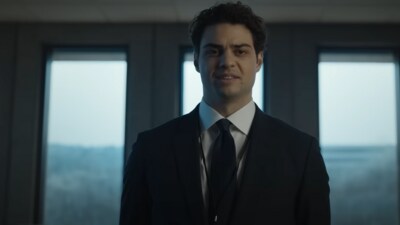 Noah Centineo in a still from The Recruit season two. Noah Centineo in a still from The Recruit season two.