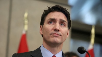 Canada's Prime Minister Justin Trudeau looks on during a press conference. (Reuters file photo)