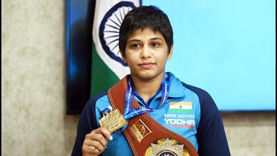 Wrestler Antim Panghal is among the athletes who have in past approached courts over selection matters. (Hindustan Times) Wrestler Antim Panghal is among the athletes who have in past approached courts over selection matters. (Hindustan Times)