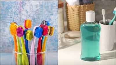 Know the dangers of using toothbrushes and dull razor blades for a prolonged period of time. (Shutterstock) Know the dangers of using toothbrushes and dull razor blades for a prolonged period of time. (Shutterstock)