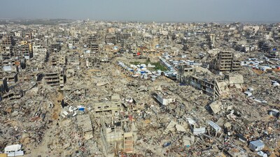 The USD 53 billion proposal presented by Arab nations calls for rebuilding Gaza by 2030. (REUTERS)