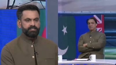 Mohammad Hafeez pointed out the fact that the star-studded teams of the 1990s that Pakistan fielded could not win an ICC title. (OutSide Edge screenshot. ) Mohammad Hafeez pointed out the fact that the star-studded teams of the 1990s that Pakistan fielded could not win an ICC title. (OutSide Edge screenshot. )