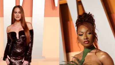 Comedian Hannah Berner addresses social media backlash after her interview with Megan Thee Stallion, admitting her words were careless and apologising. (Photo by Michael Tran / AFP, Photo by Amy Sussman / GETTY IMAGES NORTH AMERICA / Getty Images via AFP) Comedian Hannah Berner addresses social media backlash after her interview with Megan Thee Stallion, admitting her words were careless and apologising. (Photo by Michael Tran / AFP, Photo by Amy Sussman / GETTY IMAGES NORTH AMERICA / Getty Images via AFP)