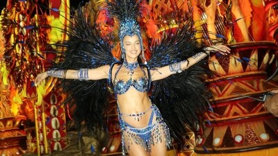 Supermodel Irina Shayk makes her grand carnival debut (Photo: Instagram) Supermodel Irina Shayk makes her grand carnival debut (Photo: Instagram)