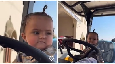 Sidhu Moose Wala's younger brother Subhadeep looked cute as a button in the latest video.