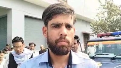 40-year-old Mohit Mishra arrested for killing, dismembering daughter in UP. (X-@NitinPr87246464) 40-year-old Mohit Mishra arrested for killing, dismembering daughter in UP. (X-@NitinPr87246464)