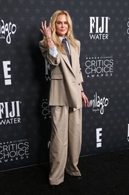 Nicole Kidman attends the 30th Annual Critics Choice Awards at Barker Hangar in Santa Monica, California, on February 7, 2025. (Photo by Michael Tran / AFP) (AFP) Nicole Kidman attends the 30th Annual Critics Choice Awards at Barker Hangar in Santa Monica, California, on February 7, 2025. (Photo by Michael Tran / AFP) (AFP)