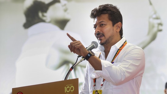 Tamil Nadu Deputy Chief Minister M Udhayanidhi Stalin (PTI)