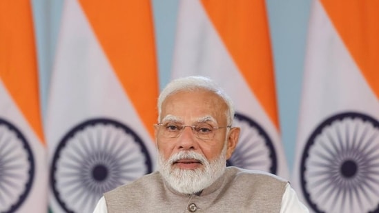 The BJP's victorious candidates in the Telangana Members of the Legislative Council (MLC) elections received well wishes from Prime Minister Narendra Modi on Wednesday. (HT photo)