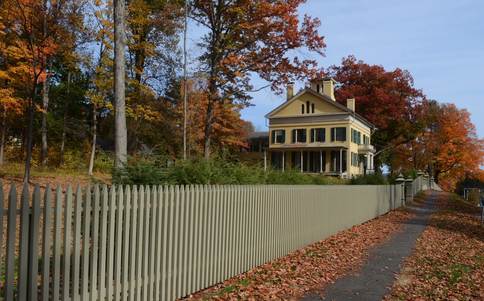 The Homestead, the birthplace and home of Emily Dickinson. (Courtesy Emily Dickinson Museum) The Homestead, the birthplace and home of Emily Dickinson. (Courtesy Emily Dickinson Museum)