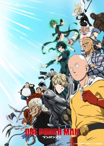 One Punch Man Season 3 key visual. (JC Staff / X) One Punch Man Season 3 key visual. (JC Staff / X)