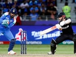 New Zealand's Kane Williamson and India's KL Rahul in action. New Zealand's Kane Williamson and India's KL Rahul in action.