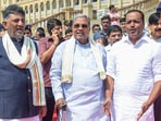 CM Siddaramaiah and DCM DK Shivakumar ahead of budget presentation