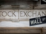 The Wall Street entrance to the New York Stock Exchange (NYSE) is seen in New York City, US.