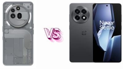 Check out the detailed comparison of the Nothing Phone 3a Pro and OnePlus 13R. (Nothing/ OnePlus)