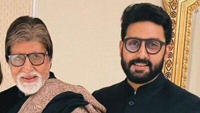 Amitabh Bachchan talked about Abhishek Bachchan on X.