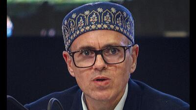 J&K chief minister Omar Abdullah addresses a post-budget press conference in Jammu on Friday. (PTI) J&K chief minister Omar Abdullah addresses a post-budget press conference in Jammu on Friday. (PTI)