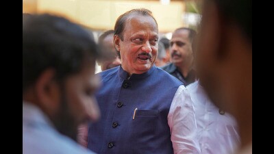 Maharashtra deputy chief minister Ajit Pawar arrives for the Budget session of the state assembly in Mumbai. (PTI) Maharashtra deputy chief minister Ajit Pawar arrives for the Budget session of the state assembly in Mumbai. (PTI)