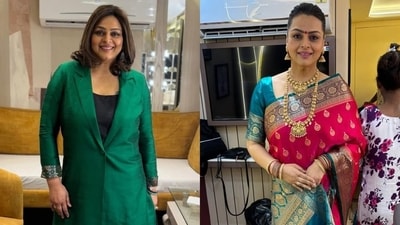 Shilpa Shirodkar showcased her stunning transformation on Instagram, sharing before-and-after photos. (Instagram/@shilpashirodkar73) Shilpa Shirodkar showcased her stunning transformation on Instagram, sharing before-and-after photos. (Instagram/@shilpashirodkar73)