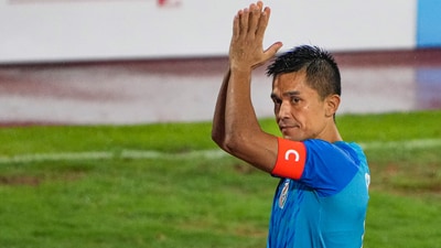 Sunil Chhetri is back for India. (Shailendra Bhojak/PTI) Sunil Chhetri is back for India. (Shailendra Bhojak/PTI)