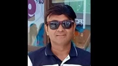 Police said Kapil Marwaha, the victim, is survived by his wife and two children. (HT PHOTO)