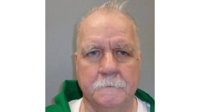 This undated image provided by shows Brad Sigmon, convicted of beating to death his estranged girlfriend’s parents in Greenville County in 2001. (South Carolina Department of Corrections via AP) (AP)