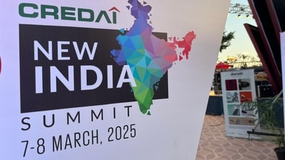 As many as 44% of the 3,294 acres of land acquired by real estate developers in 2024 were concentrated in the emerging hubs of India’s Tier-2 and Tier-3 cities, said a research report on the real estate sector of 60 Indian cities, released by CREDAI-Liases Foras during the New India Summit 2025 in Nashik, Maharashtra. (Mehul Thakkar) As many as 44% of the 3,294 acres of land acquired by real estate developers in 2024 were concentrated in the emerging hubs of India’s Tier-2 and Tier-3 cities, said a research report on the real estate sector of 60 Indian cities, released by CREDAI-Liases Foras during the New India Summit 2025 in Nashik, Maharashtra. (Mehul Thakkar)