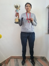 In December last year, Renu won the title, completing all nine challenges in record time (10 min). In December last year, Renu won the title, completing all nine challenges in record time (10 min).