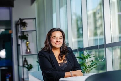 Meghna Agarwal is the Executive Director and Chief Operating Officer of IndiQube Meghna Agarwal is the Executive Director and Chief Operating Officer of IndiQube