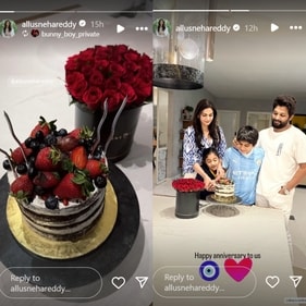 Allu Arjun and Sneha Reddy are parents to two kids. Allu Arjun and Sneha Reddy are parents to two kids.