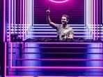 German record producer Zedd performed in Gurugram on Friday