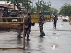 The Meitei body's march was interrupted by the Manipur security forces. 