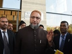 AIMIM Chief Asaduddin Owaisi in Lucknow, 