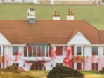 The protestors also defaced the lawns of Trump’s Turnberry golf resort in South Ayrshire The protestors also defaced the lawns of Trump’s Turnberry golf resort in South Ayrshire