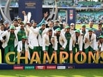 Pakistan's 2017 Champions Trophy winning team Pakistan's 2017 Champions Trophy winning team