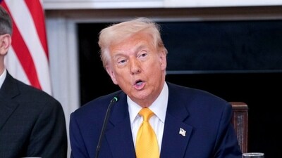 Trump said Biden became a fan of crypto about five months before the US Presidential elections (Bloomberg) Trump said Biden became a fan of crypto about five months before the US Presidential elections (Bloomberg)