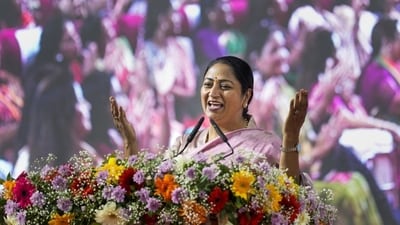 The walkathon, which saw the participation of around 400 people, aimed to promote gender equality and equal opportunities for women. (PTI) The walkathon, which saw the participation of around 400 people, aimed to promote gender equality and equal opportunities for women. (PTI)
