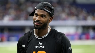 With the 2025 NFL Draft approaching, the Cleveland Browns appear to be focusing on Shedeur Sanders as their top pick. (Photo by Stacy Revere / GETTY IMAGES NORTH AMERICA / Getty Images via AFP) (Getty Images via AFP) With the 2025 NFL Draft approaching, the Cleveland Browns appear to be focusing on Shedeur Sanders as their top pick. (Photo by Stacy Revere / GETTY IMAGES NORTH AMERICA / Getty Images via AFP) (Getty Images via AFP)