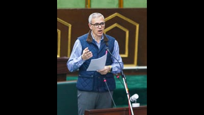 J&K CM Omar Abdullah. (ANI) J&K CM Omar Abdullah. (ANI)