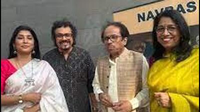 Jaya Seal Ghosh, Bickram Ghosh, Dr L. Subramaniam, and Kavita Krishnamurthi at the Festival of Literature on Music in Patna (bickramghoshofficia) Jaya Seal Ghosh, Bickram Ghosh, Dr L. Subramaniam, and Kavita Krishnamurthi at the Festival of Literature on Music in Patna (bickramghoshofficia)