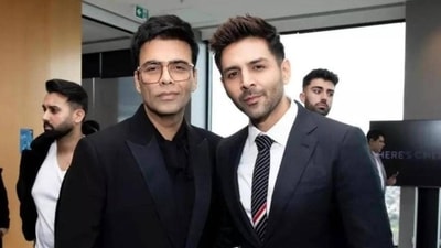 Kartik Aaryan and Karan Johar share a glimpse of their IIFA 2025 hosting rehearsal. Kartik Aaryan and Karan Johar share a glimpse of their IIFA 2025 hosting rehearsal.