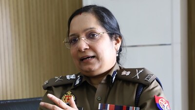 Laxmi Singh has brought significant changes to the city, from enhancing police presence to implementing numerous initiatives focused on women's safety.
PhotoCredit: Shantanu Bhattacharya/HT