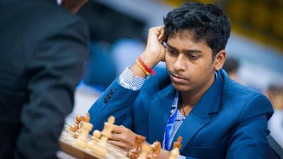 Pranav Venkatesh was crowned world junior chess champion in Petrovac, Montenegro on Friday. (FIDE) Pranav Venkatesh was crowned world junior chess champion in Petrovac, Montenegro on Friday. (FIDE)