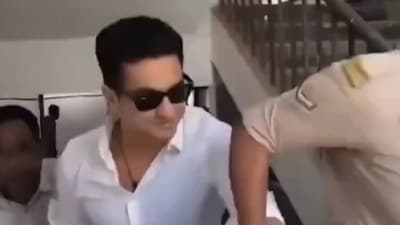 Ranveer Allahbadia appeared before Guwahati police for questioning on Friday. (X video screengrab) Ranveer Allahbadia appeared before Guwahati police for questioning on Friday. (X video screengrab)