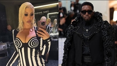 In a recent podcast, Amber Rose reflects on attending Sean 'Diddy' Combs' White Parties since 2009, denying any knowledge of 'freak offs' but accusing Diddy of abuse. (@amberrose/Instagram, REUTERS)