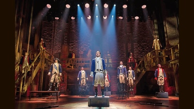 The arts helped keep humanity from falling apart. (Above) A still from the Broadway play Hamilton, which was released on streaming platforms in 2020. The arts helped keep humanity from falling apart. (Above) A still from the Broadway play Hamilton, which was released on streaming platforms in 2020.