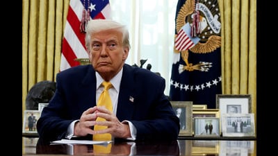 US President Donald Trump claimed New Delhi has agreed to cut its levies on American exports (REUTERS) US President Donald Trump claimed New Delhi has agreed to cut its levies on American exports (REUTERS)