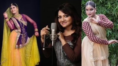 Neha Singh Mishra, Anupama Raag and Kantika Mishra Neha Singh Mishra, Anupama Raag and Kantika Mishra