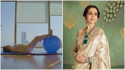 Nita Ambani shared how she remains fit at 60 in a new video. Nita Ambani shared how she remains fit at 60 in a new video.