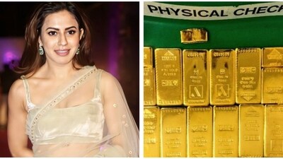 Ranya Rao was caught at the Bengaluru airport with undeclared gold. Ranya Rao was caught at the Bengaluru airport with undeclared gold.